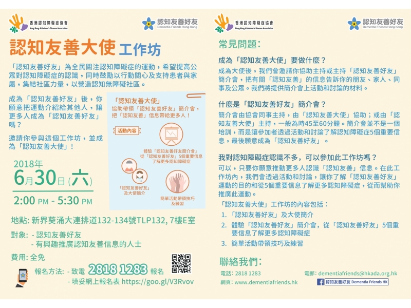 DFA A3 flyer